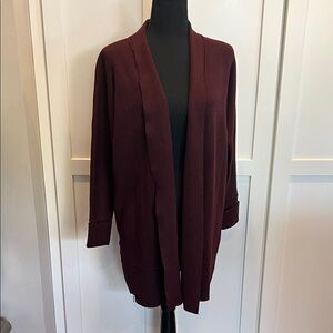 Rachel Zoe Rachel Zoe Deep Burgundy Cardigan Size M